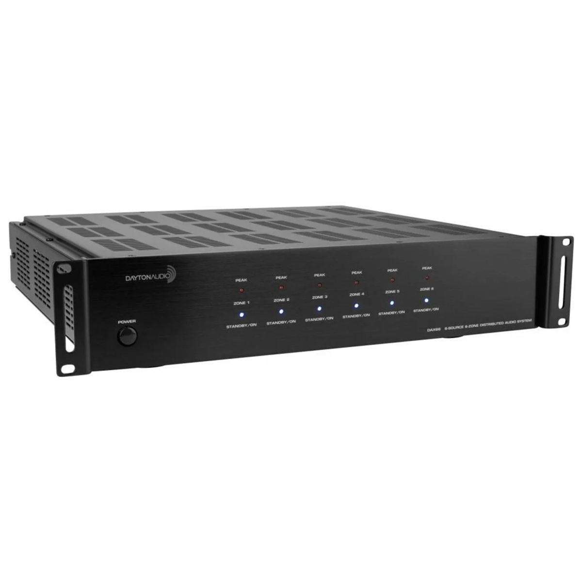 DAYTON AUDIO DAX66 Amplificateur Multiroom 12 canaux Class D 12x50W @ 4 Ohm