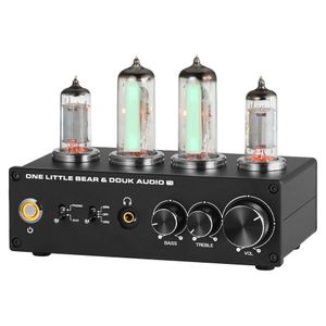 DOUK AUDIO T9 Préamplificateur Phono MM/MC à Tubes 6A2 / 6E2